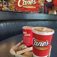 Photo taken at Raising Cane&amp;#39;s Chicken Fingers by Sara V. on 5/9/2016
