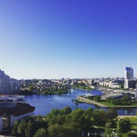 Photo taken at Гостиница «Беларусь» / Hotel Belarus by Диана on 5/9/2015
