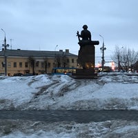 Photo taken at Памятник Никите Демидову by Nikita P. on 2/24/2017