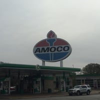Photo taken at World&#39;s Largest Amoco Sign by Morgan K. on 4/13/2019
