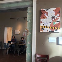 Photo taken at Cure Coffeehouse and Brasserie by Brooke H. on 10/17/2018