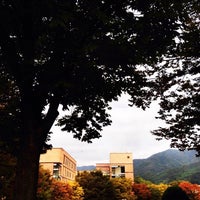 Photo taken at Yonsei University Central Library by Kay. L. on 10/7/2013