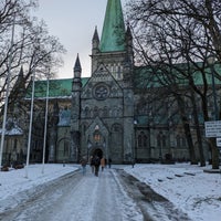 Photo taken at Nidaros Cathedral by Pinar N. on 11/25/2023