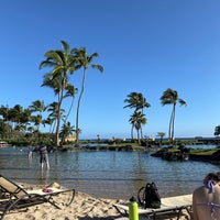 Photo taken at Grand Hyatt Kauai Salt Water Lagoon by James C. on 12/22/2022