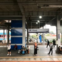 Photo taken at Stasiun Kranji by Mahdesi I. on 9/8/2022