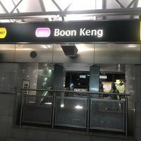 Photo taken at Boon Keng MRT Station (NE9) by Mahdesi I. on 4/23/2022