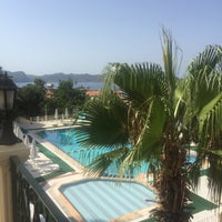 Photo taken at Hotel Club Phellos by Seçil K. on 8/7/2020
