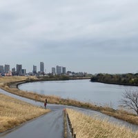 Photo taken at 荒川河川敷 by はっしー 浦. on 3/23/2024