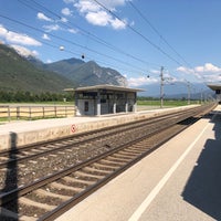 Photo taken at Bahnhof Inzing by Stephan F. on 7/19/2018