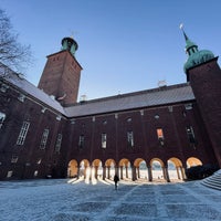 Photo taken at Stockholm City Hall by またけかな on 2/5/2024