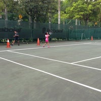 Photo taken at Tanglin Tennis Academy by Tiffany G. on 3/30/2013