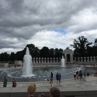 Photo taken at World War II Memorial by Laurie L. on 6/28/2015