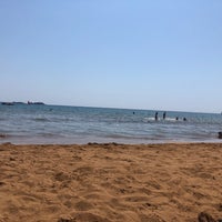 Photo taken at Xi Beach by Seda K. on 8/26/2019