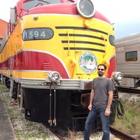 Photo taken at The Gold Coast Railroad Museum by Omar Z. on 4/21/2013