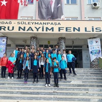 Photo taken at Ebru Nayim Fen Lisesi by Öykü Ö. on 10/4/2017