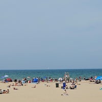 Photo taken at Montrose Beach by Aaron S. on 6/3/2023