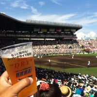 Photo taken at Hanshin Koshien Stadium by Masaki T. on 8/14/2015