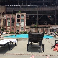 Photo taken at Cotton Mill Lofts Pool by Paige A. on 6/22/2014