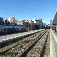 Photo taken at Aix-en-Provence Railway Station by Alcaraz M. on 12/30/2012