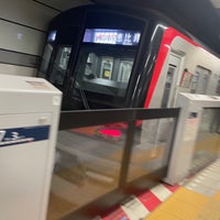 Photo taken at Hibiya Line Hatchobori Station (H12) by keiyo201 on 4/6/2023