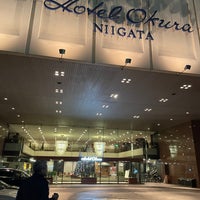 Photo taken at Hotel Okura Niigata by keiyo201 on 12/12/2023
