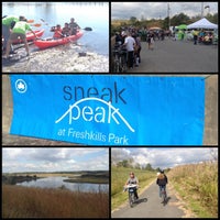 Photo taken at Sneak Peak at Freshkills Park by Dan A. on 9/29/2013