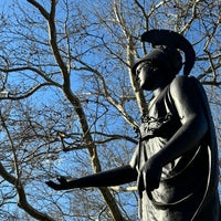 Photo taken at Athens Square Park by Javier A. on 3/16/2024
