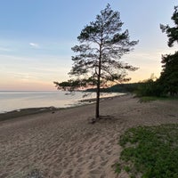 Photo taken at Пляж Серово by Dmitry on 7/5/2021