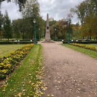 Photo taken at Place of a prospective duel of A. Pushkin by Dmitry on 9/26/2021