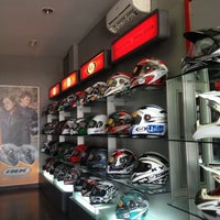 Photo taken at Bali Helmet Gallery by Irena A. on 11/16/2012