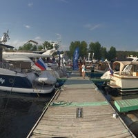 Photo taken at Volga boat show 2014 by Elvira Z. on 6/6/2014