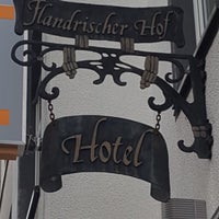 Photo taken at Flandrischer Hof Hotel by Frank P. on 3/15/2020