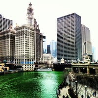 Photo taken at Chicago River Dyeing by Leif F. on 3/16/2013