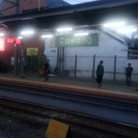 Photo taken at Stasiun Cawang by Habib A. on 6/22/2019