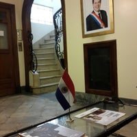 Photo taken at Embajada de Paraguay en Buenos Aires by Gunter K. on 4/4/2014