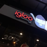 Photo taken at igloo korean dessert cafe by TNy X. on 1/14/2017