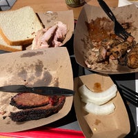 Photo taken at Stanley&#39;s Famous Pit Barbecue by Joseph C. on 4/22/2021