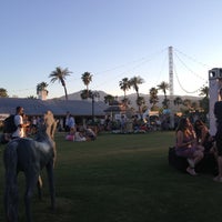 Photo taken at VIP Rose Garden at Coachella by Maciek G. on 4/20/2013