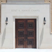 Photo taken at Kent R. Hance Chapel by Texas Tech University System Public Art P. on 5/14/2015