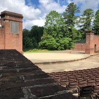 Photo taken at Martha Wren Briggs Amphitheatre at Lake Matoaka by Jenny H. on 6/21/2020