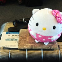 Photo taken at Korean Air Lounge by Amy N. on 12/5/2012