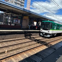Photo taken at Hirakata-koen Station (KH20) by gan3 on 8/10/2023