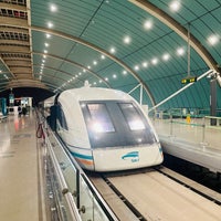 Photo taken at Maglev Train Longyang Road Station by Yingli X. on 9/22/2023