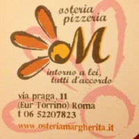 Photo taken at Osteria Pizzeria Margherita by Ale Lamù on 3/23/2013