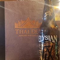 Das Foto wurde bei Thai Dee Restaurant von Hop G. am 10/28/2019 aufgenommen