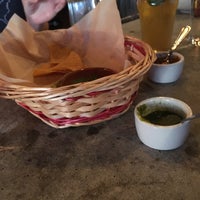 Photo taken at Taqueria Nueve (T9) by Connie K. on 5/23/2019
