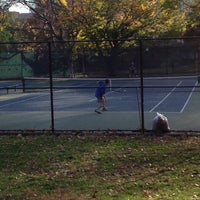 Photo taken at Fort Greene Park Tennis Courts by Greg I. on 11/8/2016
