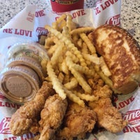 Photo taken at Raising Cane&amp;#39;s Chicken Fingers by Brock H. on 10/15/2022