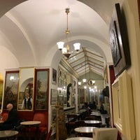 Photo taken at Antico Caffè Greco by John N. on 12/25/2018