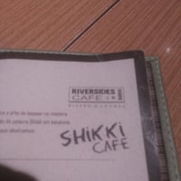 Photo taken at Riversides Shikki Cafe by Roberta M. on 3/21/2013